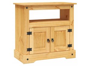 8718475526261 - TV-Schrank，TV-Möbel im Mexiko-Stil Kiefer Massiv Corona 80 x 43 x 78 cm vidaXL