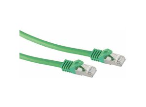 4017538041784 - No_name - RJ45 Patchkabel s ftp (pimf) m CAT7 Rohkabel 1 m grün