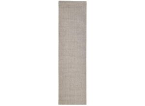 8720286723999 - Bonnevie - TeppichFußmatte Natur Sisal 80x300 cm Sandfarbe vidaXL