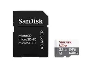 0619659184391 - SanDisk Ultra - Flash-Speicherkarte (microSDHC SD-Adapter inbegriffen) - 32 GB - Class 10 - microSDHC UHS-I