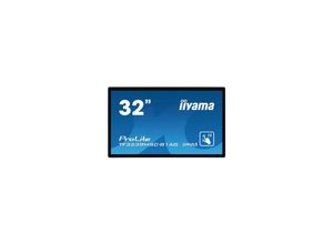 4948570118021 - iiyama ProLite TF3239MSC-B1AG - 813 cm (32) Diagonalklasse (80 cm (315) sichtbar) LCD-Display mit LED-Hintergrundbeleuchtung - interaktive Digital Signage - mit Touchscreen - 1080p (Full HD) 1920 x 1080 - kantenbeleuchtet - mattschwarz