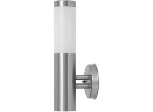 5998250382623 - 8262 Außenleuchte Wandleuchte Inox torch aus Metall Kunststoff edelstahlfarben  weiß Ø76cm L145cm H38cm IP44 - Rabalux