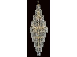 5056013658511 - Impex Lighting - Impex New York 24 hellgoldener langer Kristall