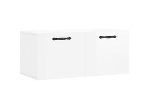 8720845949112 - Bonnevie - Wandschrank Badschrank Hochglanz-Weiß 80x365x35 cm Holzwerkstoff vidaXL