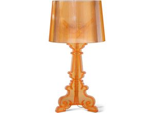 5056665744372 - Privatefloor - Tischlampe - Große Version Wohnzimmer Lampe - Bour Orange - Acryl Kunststoff - Orange