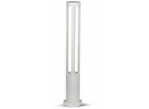 3800157632386 - VT-820 10W led Gartengrundlicht-Lampe weiß Körper IP65 80CM kaltweiß 6400K - sku 8327 - Weiß - V-tac