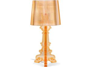 5056665744235 - Bour Tischlampe - Kleines Modell Orange - Acryl Kunststoff - Orange