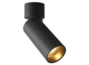 0702999498768 - Led Deckenstrahler Aufbauspot Schwarz 350° Schwenkbar 90° Faltung Wandspot Strahler Innen 5W 500LM CRI>90 Aufbauleuchte Aufbaustrahler Aluminium