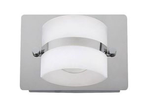 5998250354897 - 5489 led Badezimmerleuchte Tony aus Metall Kunststoff chrom  opal Glas L75cm B16cm H115cm IP44 - Rabalux