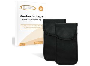 4260545437327 - Ecence - 2x rfid Strahlenschutz-Tasche Handy Schutzhülle No-Signal Funk Stop Smartphone