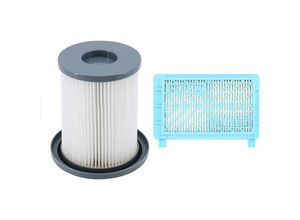 6273997886719 - Devenirriche - Ersatzteile Hepa-Filter + Kartuschenfilter für Philips FC8732 FC8733 FC8734 FC8736 FC8738 FC8740 FC8748 Staubsauger