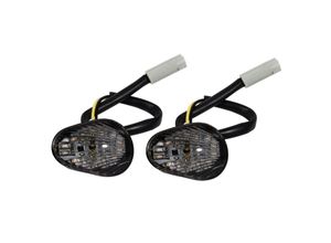 7084169035793 - Ejlife - LED-Blinker 1 Paar bernsteinfarben für yzf R1 R6 R6S (rauchfarben)