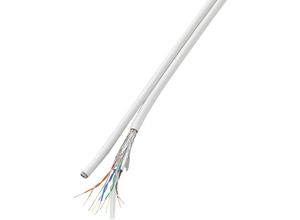 4016139235356 - Duplex-Netzwerkkabel cat 6 sf utp 8 x 2 x 0196 mm² Weiß 50 m - Tru Components