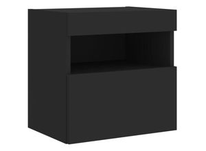 8721012257559 - Bonnevie - TV-Wandschrank mit LED-Leuchten Schwarz 40x30x40 cm vidaXL85120