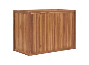 8719883827407 - Bonnevie - HochbeetBlumenkasten 100x50x70 cm Massivholz Teak vidaXL