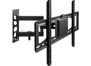 4260517466331 - TV Wandhalterung neigbar schwenkbar für 32 (81cm) - 60 (152cm) VESA max 600x400 bis 60kg - schwarz