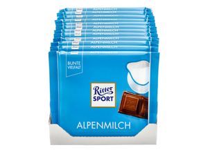 4000417601865 - Alpenmilch Schokolade 100 g 12er Pack