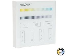 6970602181268 - Miboxer - Fernebdienung rf für LED-Dimmer cct 4 Zonen B2 Wählbar (Warmes-Neutrales-Kaltes) - Wählbar (Warmes-Neutrales-Kaltes)