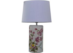 8435762430659 - Fijalo - Flora Ceramic Table Lampe+9222271x27 max40W Non in ° 28x47cm Basi