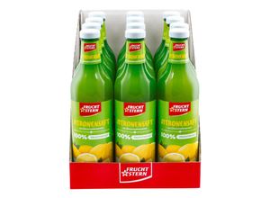 4316268632591 - Fruchtstern Zitronensaft 075 Liter 12er Pack