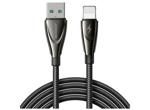 6956116759520 - Joyroom - Pioneer Series SA31-AL3 Ladekabel usb-a  iPhone-Anschluss 3A-Kabel 12 m – Schwarz