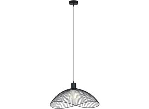 5998250343471 - 4347 Hängeleuchte Iduna schwarz E27 1x max 40W L180cm B50cm H43cm dimmbar - Rabalux