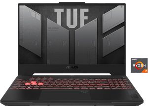 4711387074091 - ASUS Gaming-Notebook TUF Gaming A15 FA507NV-LP021W Notebooks Gr 16 GB RAM 1000 GB SSD Ryzen 7 schwarz (schwarz grau) 15 Notebook