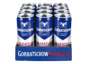 4003310015395 - Gorbatschow Wodka & Maracuja Mixgetränk 100 % vol 033 Liter 12er Pack