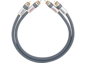 4003635020173 - Cinch Audio Anschlusskabel [2x Cinch-Stecker - 2x Cinch-Stecker] 100 m Anthrazit vergoldete Steckkontakte NF 14 MASTER