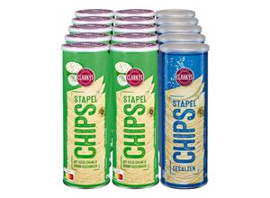 4316268723374 - Clarkys Stapelchips 175 g verschiedene Sorten 15er Pack