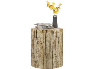4255633566010 - Homcom - Beistelltisch Couchtisch im Baumstumpf-Design Rund Nachttisch Kaffeetisch für Wohnzimmer Garten Natur Ø37 x 43 cm 4255633566010 - Homcom - Beistelltisch Couchtisch im Baumstumpf-Design Rund Nachttisch Kaffeetisch für Wohnzimmer Garten Natur Ø37 x 43 cm