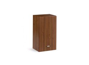 9506872631829 - Abitare - Adige armario de cocina de 40x32x72 cm en madera de nogal antiguo con una puerta