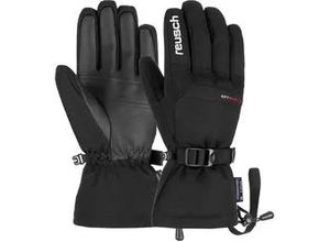 4057651393377 - Skihandschuhe REUSCH Outset R-TEX XT Gr 95 schwarz-weiß (schwarz weiß) Damen Handschuhe mit TecFill-Kunstfaserisolierung