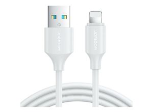 6956116733469 - Usb Schnellladekabel Datenkabel für iPhone Kabellänge 2m 24A weiß - Joyroom