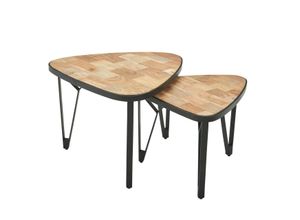 4250950299351 - Couchtisch 2er Set Mango   Akazie Massivholz