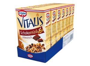 4000521663131 - Dr Oetker Vitalis Schoko Müsli 600 g 7er Pack