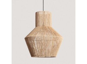 8445044044290 - Iluzzia - Hängeleuchte Naturfasern Newén Ø500 mm Schwarz - Geflochten 8445044044290 - Iluzzia - Hängeleuchte Naturfasern Newén Ø500 mm Schwarz - Geflochten