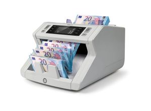 8717496334701 - Liderpapel - Hochgeschwindigkeits-Banknotenzähler Safescan 2210 mit 1000 Banknoten pro Minute und großer leicht zu bedienender LCD-Anzeige