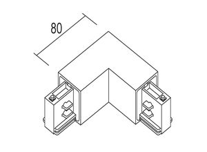 8019163907226 - 90°-Ecke Erde Außen für LKM quadro weiß