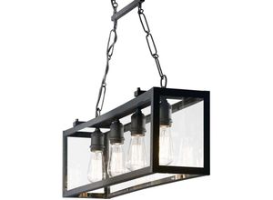 8055303779025 - Iperbriko - Hängeleuchte schwarz l 915 x h min 550 - max 1650 x t 170 mm 8055303779025 - Iperbriko - Hängeleuchte schwarz l 915 x h min 550 - max 1650 x t 170 mm