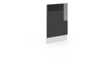 4066731389537 - Frontblende Fame-Line Anthrazit Hochglanz 45 cm  AP Anthrazit Vicco