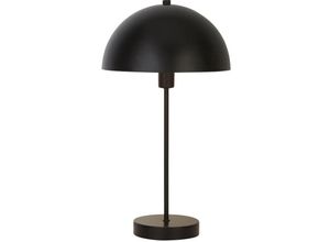 4255596675231 - Licht-erlebnisse - Tischleuchte Metall ø 25 cm rund 462 cm hoch Schwarz E14 Tischlampe - Schwarz