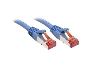 4002888477192 - 47719 RJ45 Netzwerkkabel Patchkabel cat 6 s ftp 200 m Blau mit Rastnasenschutz 1 St - Lindy