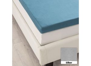 4024008150341 - Mikro-Interlock Jersey Topper-Spannbetttuch - ca 180 - 200 x 200 cm