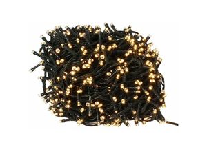 8000071807371 - Maurer - 1000 led Lichterkette Warmweiß Weihnachtsbeleuchtung Innen und Außen Ip44 45+5 m inkl Trafo