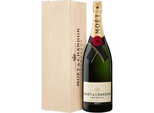 3185370418130 - Moët & Chandon Champagne Champagner - Brut Impérial - Jéroboam 3l in Holzkiste