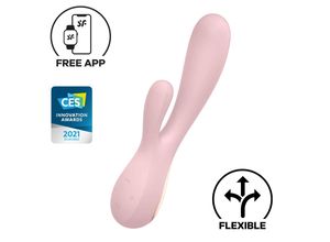 4061504002651 - Mono Flex G-Punkt Vibrator mit App - Malvenfarbig 1 St