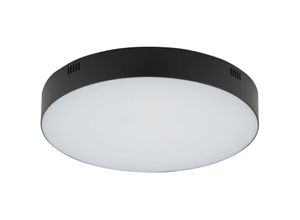 4255596664006 - LED Deckenleuchte D 30 cm rund Schwarz 3000 K warmweiß 4300 lm Modern