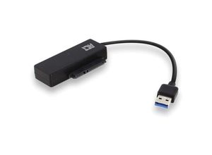 8716065489729 - Velleman - act usb 32 Gen1 auf 25   35 sata Adapterkabel für ssd hdd mit Stromversorgung - black