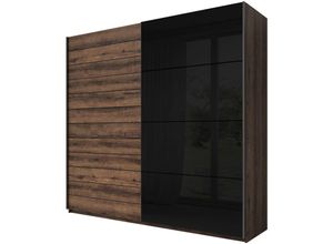 4066075066392 - Kleiderschrank Schlafzimmer GRAZ-83 mit Schwebetüren 221 cm in Monastery Eiche Nb b h t ca 221 210 61 cm